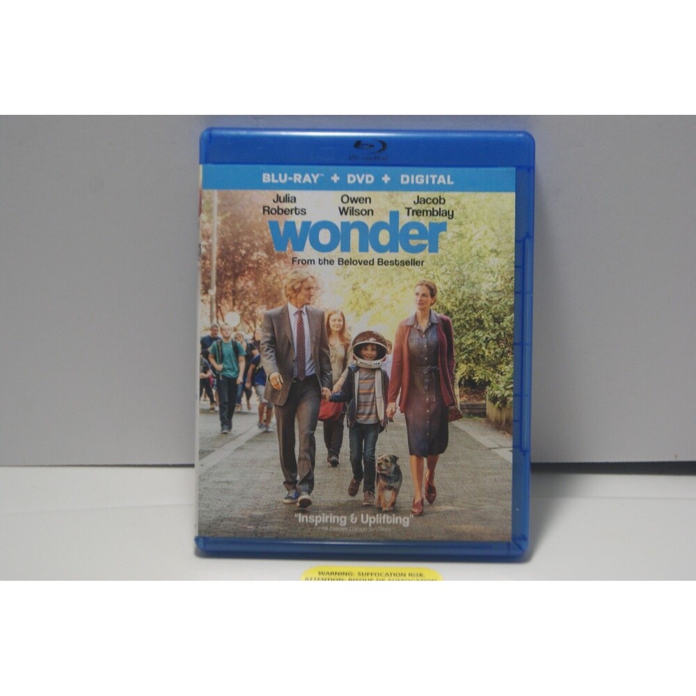 Wonder - Blu-Ray & DVD Owen Wilson A Film Story about a Special Needs Kid